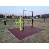 Station de street workout combiné chaise romaine - vue 3