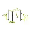 Structure de street workout outdoor 5 poste en 1