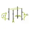 Structure de street workout outdoor 5 poste en 1 - vue 2