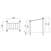 Barres à dips larges outdoor adaptés pour PMR - vue 2