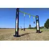 Structure de street workout avec anneaux TRX - vue 2