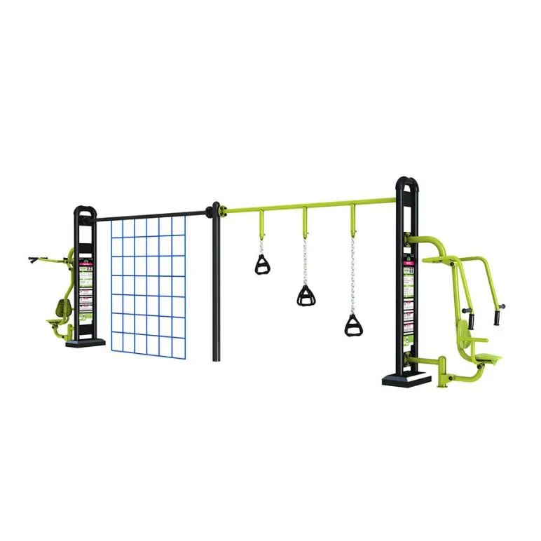 Grande structure d'entraînement fitness en plein air