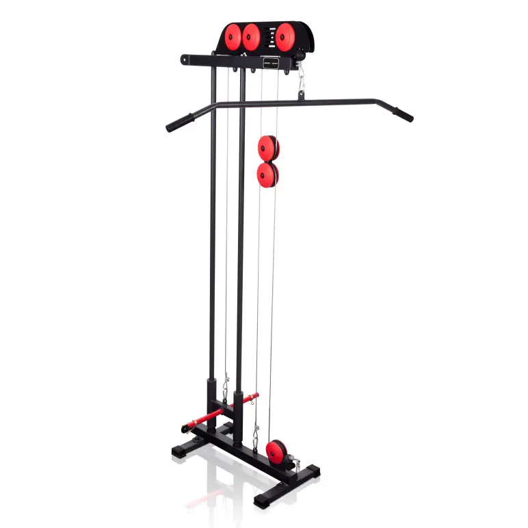 Station à poulie haute et basse 200 kg fixation murale