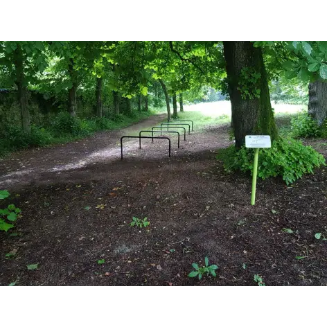 5 sauts de haies pour parcours santé - vue 2