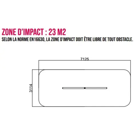 Double poutre inclinée spécialisée pour parcours santé - vue 4