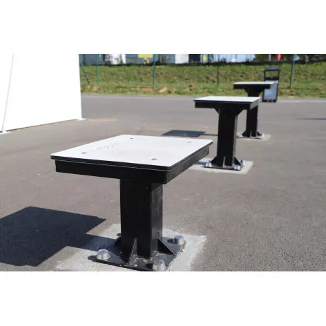 Plateaux d'entraînement à différentes hauteurs - vue 2