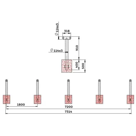 Saute mouton pour promenade sportive - vue 2