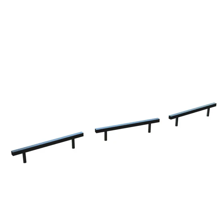 Triple poutre en plein air de 2 mètres