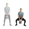 Kettlebell 3 kg à 8 kg avec remplissage à eau avec poignée en néoprène - vue 5