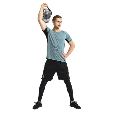Kettlebell 3 kg à 8 kg avec remplissage à eau avec poignée en néoprène - vue 8