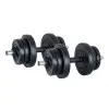 Kit d'haltères de musculation 2 x 3-10 kg