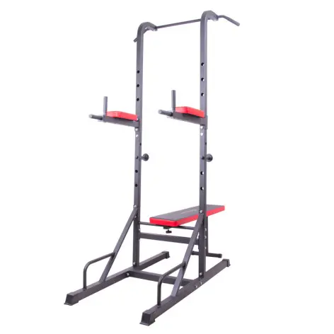 Set complet d'équipement de musculation avec kit d'haltères 80 kg et chaise romaine avec banc - vue 3