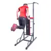 Set complet d'équipement de musculation avec kit d'haltères 80 kg et chaise romaine avec banc - vue 8