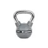 Ensemble de kettlebells chromés à motif cristal de 4 à 20 kg pour entraînement de musculation complet - vue 3