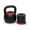 Kettlebell à charges réglables de 8 kg à 16 kg