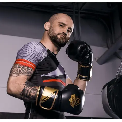 Gants de boxe professionnels doré de grande qualité - vue 6