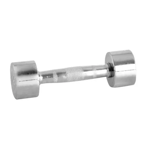 Ensemble d'haltères de musculation chromés 2 kg à 12 kg avec rangement - vue 3