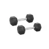 Paires d'haltères de musculation hexagonaux 3 kg à 40 kg - vue 2