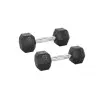 Paires d'haltères de musculation hexagonaux 3 kg à 40 kg - vue 3