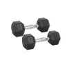 Paires d'haltères de musculation hexagonaux 3 kg à 40 kg - vue 5