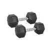 Paires d'haltères de musculation hexagonaux 3 kg à 40 kg - vue 6