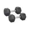 Paires d'haltères de musculation hexagonaux 3 kg à 40 kg - vue 8