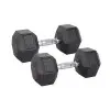 Paires d'haltères de musculation hexagonaux 3 kg à 40 kg - vue 9
