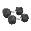 Paires d'haltères de musculation hexagonaux 3 kg à 40 kg - vue 11