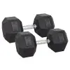 Paires d'haltères de musculation hexagonaux 3 kg à 40 kg - vue 17