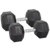 Paires d'haltères de musculation hexagonaux 3 kg à 40 kg - vue 18