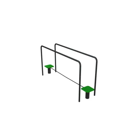 Funambule d'équilibre assisté pour parcours santé - vue 2