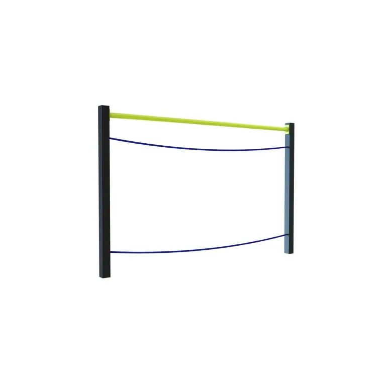 Pont de Tarzan pour parcours santé