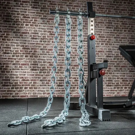 Paire de chaînes de lest de musculation en métal 16/24/32 kg - vue 2