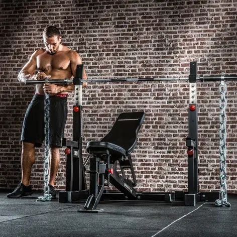 Paire de chaînes de lest de musculation en métal 16/24/32 kg - vue 7