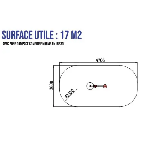 Station outdoor pour pratique des arts martiaux - vue 4