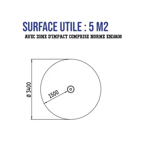 Sac de frappe extérieur pour street workout - vue 3