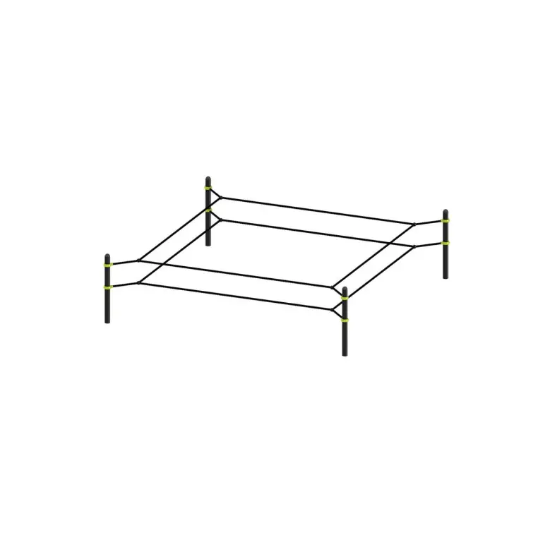 Ring standard pour sports de combat en plein air