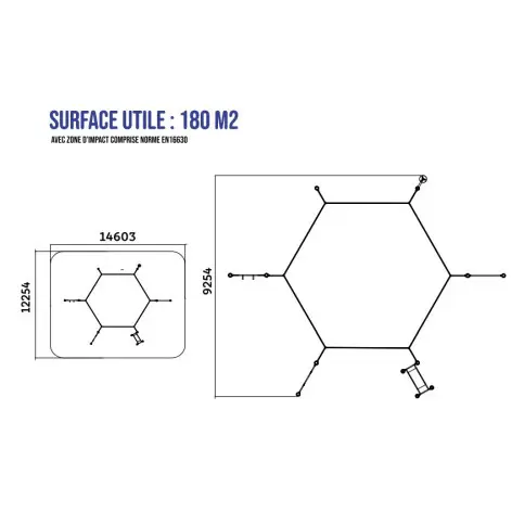 Agrès de street workout et sports de combats en plein air - vue 6