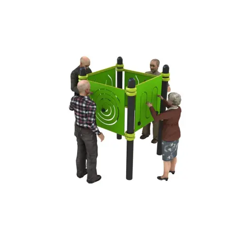 Agrès de coordination en plein air pour sénior - vue 2