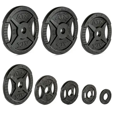 Pack de poids olympiques 3 poignées - vue 4