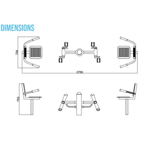 Double pédalier pour les séniors - vue 4
