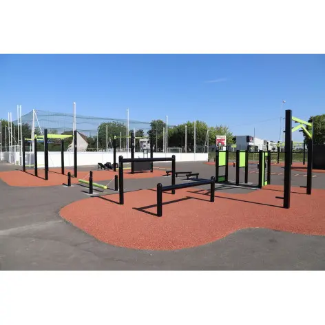 Parcours de Ninja Warrior complet - vue 4