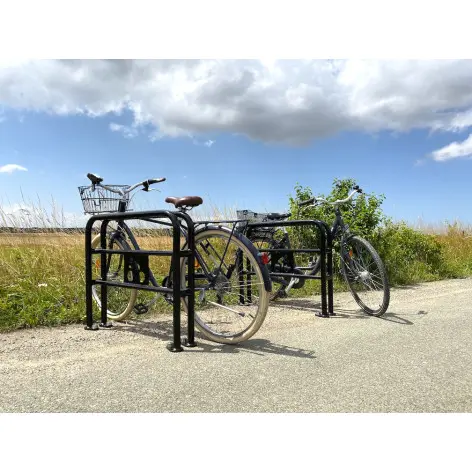 Support d'attache à vélo en plein air - vue 4