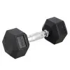 Haltère de musculation hexagonal à l'unité 8 kg