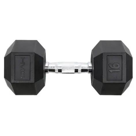 Haltère de musculation hexagonal 16 kg - vue 3