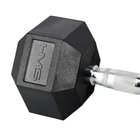 Haltère hexagonal compact et professionnel 20 kg - vue 3