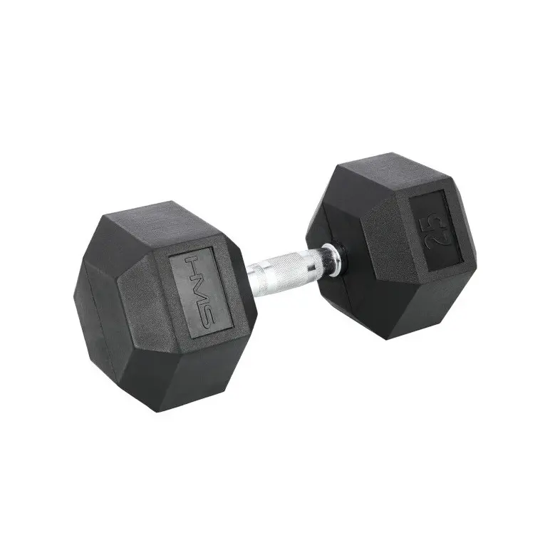 Haltère de musculation à l'unité de 25 kg robuste