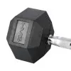 Haltère de musculation à l'unité de 25 kg robuste - vue 3