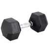 Paire d'haltères de musculation hexagonaux 8 kg à 40 kg - vue 5