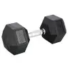 Paire d'haltères de musculation hexagonaux 8 kg à 40 kg - vue 7